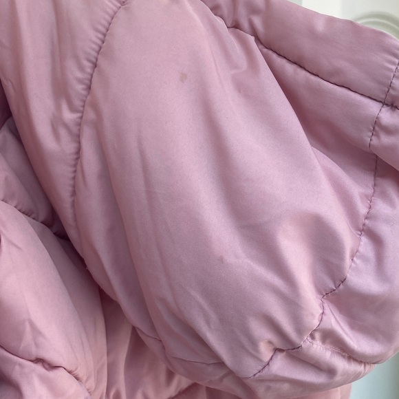 GAP Light Pink Kids cold control max Puffer Jacket coat - Picture 7 of 7